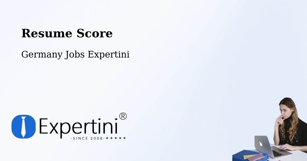 Resume Score & Job Description Match Tool – Genthin - Germany Jobs Expertini